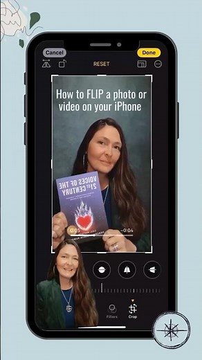 🔄 How to Flip a Photo or Video on iPhone 📱 (mirror flip) 🙃 No external app required!