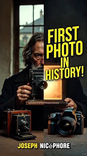 Who Invented the Camera? | Joseph Nicéphore Niépce Story