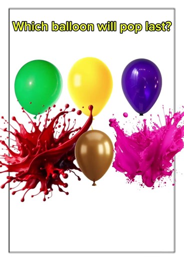 Waterballoon pop and colour splash #asmr #balloon #balloon #oodlysatisfying ##trending