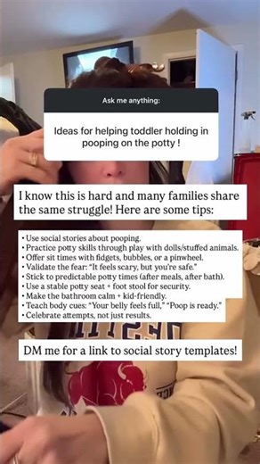 Poop withholding is so much more common than parents think — and if your toddler is clenching,