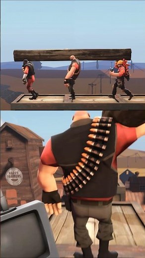 Team Work 1000 IQ // Team Fortress Funny Animation #tf2 #memes #animation