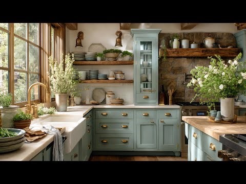 Elegant Rustic Farmhouse Kitchen Ideas with Vintage Charm and Timeless Appeal