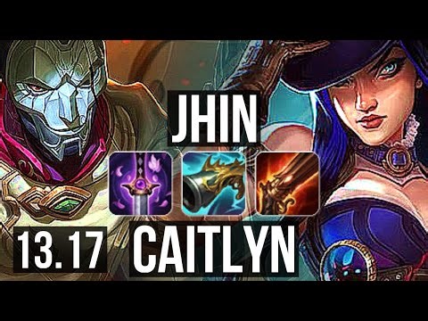 JHIN & Bard vs CAITLYN & Senna (ADC) | 9/2/9, Legendary, 1.1M mastery | NA Challenger | 13.17