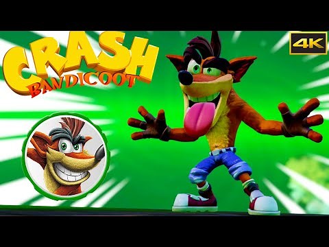 Crash Bandicoot on Skylanders Imaginators! Thumpin' Wumpa Islands Gameplay 4K