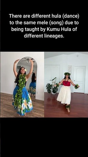 🌺 He mele no Lilo Hula 🌈 different versions
