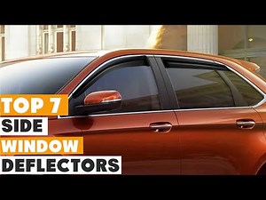7 Best Side Window Deflectors for a Smoother, Quieter Ride