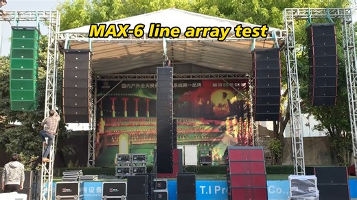 Max-6 line array features excellent waterproof performance, making it...
