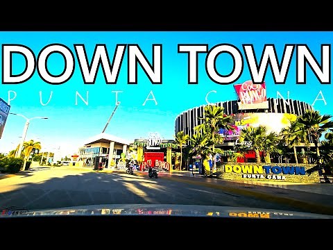 Exploring Punta Cana's Downtown | 4K | Dominican Republic
