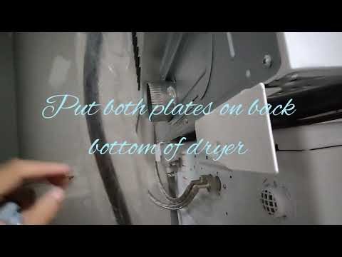 how to install a stacking kit for the washer and dryer