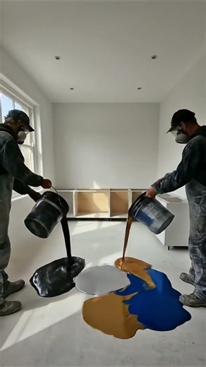 Ultimate Living Room Transformation | Koi Pool + Mirror Epoxy Floor