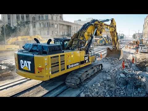 The Most Extreme City-Center Demolition & Rescue Operations. Heavy Construction & Infrastructure.