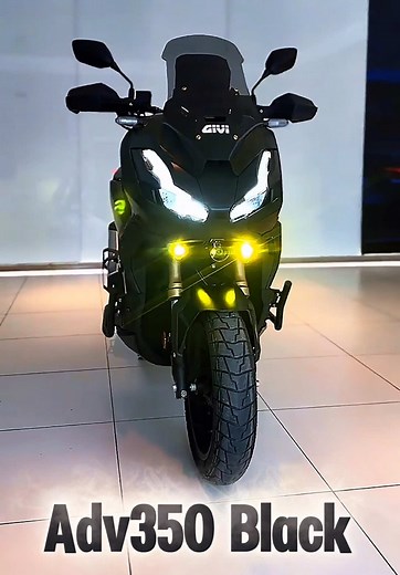 Adv350 Black Accessories Guide for Honda ADV Riders