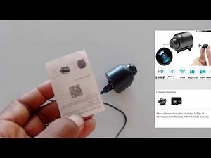 Como configurar mini camera