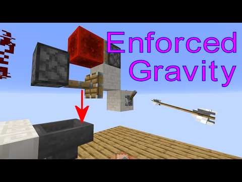 Redstone Commands: Episode 86 - Bow of Enforced Gravity [Java Edition 1.21.11]