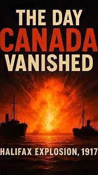 The Day Canada Vanished — The Halifax Explosion #history #canadafacts