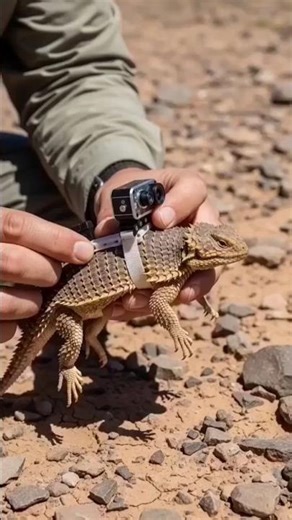 Armadillo Lizard POV Inside Rock Burrow 🦎 Real Micro Camera Footage
