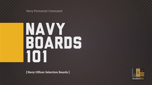Navy Boards 101 - Officer Selection Boards