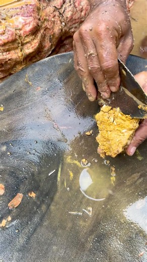 The gold prospecting process