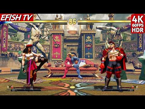 Juri vs Ed (Hardest AI) - Street Fighter V