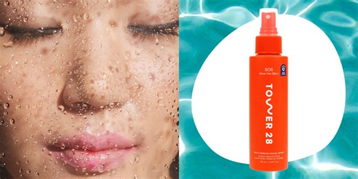 Derms say this this type of facial spray can help lessen the effects of eczema