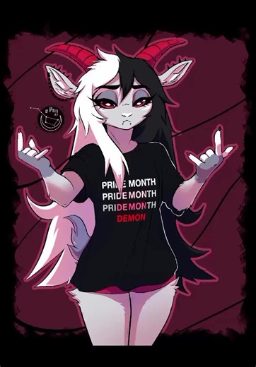 The making of my pride piece from 2022 of my demon goat OC, Helouise. She swings both ways… mostly with blunt objects when she’s mad. Bisexuals still exist and aren’t going anywhere. #digitalart #digitaldrawing #digitalartist #drawing #art #timelapse #timelapseart #oc #demonoc #demon #furrycharacter #furry #furryoc #furrydrawing #anthro #gothgirl #goth #gothic #pride #pridemonth #pride2023 #pridemonth2023 #bisexual #bisexualpride #bipride #furrycharacter #badassgirls #sketchprocess #drawingproce