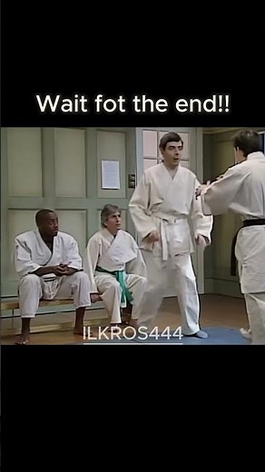 Mr. Bean's first day of karate!!!