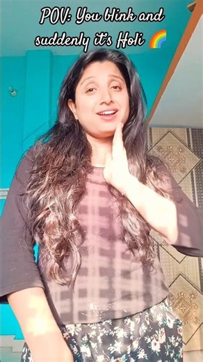 🌈 Holi Khele Raghubeera | Holi Transition Reel | Jyoti Tiwari Shorts 💃#ytshorts #shorts #trending