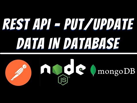 UPDATE data in Mongodb using Express Node JS and Postman tutorial | REST API