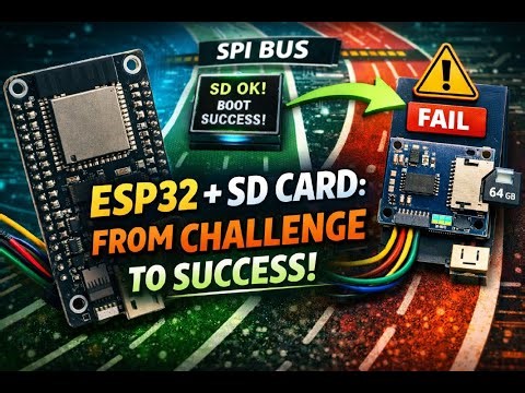What If Your ESP32 Setup Isn't Working? SD Module and TFT Display Troubleshooting