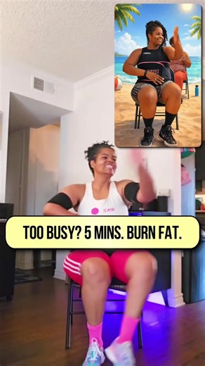 Weight loss shouldn’t hurt your knees or your confidence. Low-impact chair workouts designed for women 45 . 👉 Join us #EverdanceApp #HealthyWeightJourney #ChairDanceWorkout #JointCare #WomenHealth