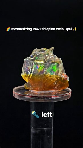 🌈 Mesmerizing Raw Ethiopian Welo Opal ✨️