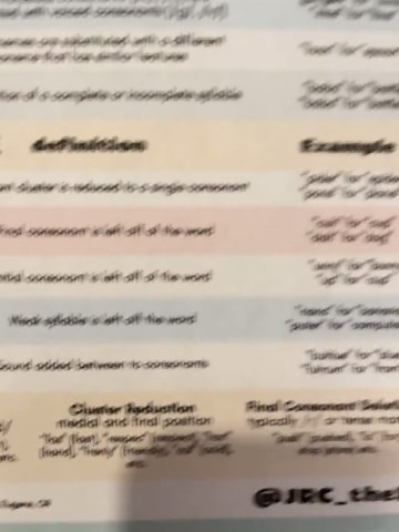 Phonological Processes and AAE Considerations PDF Printable Download, SLP Resources, Speech Therapy - Etsy
