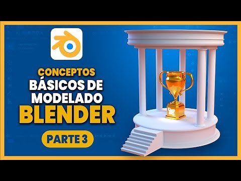 Tutorial básico de modelado en BLENDER 😲😲 Aprende modelado fácil en Blender español ::: Parte 3 👈