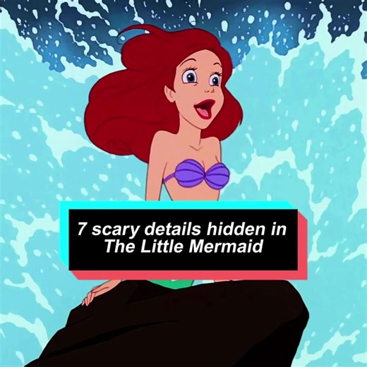 It took me 10 years to realize the 5 scary details hidden in The Little Mermaid!#thelittlemermaid #Ariel#cartoon#animation#usa