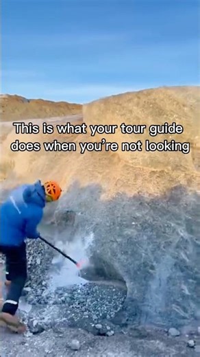 Most tour guides stick to the script #iceland #adventure #travel
