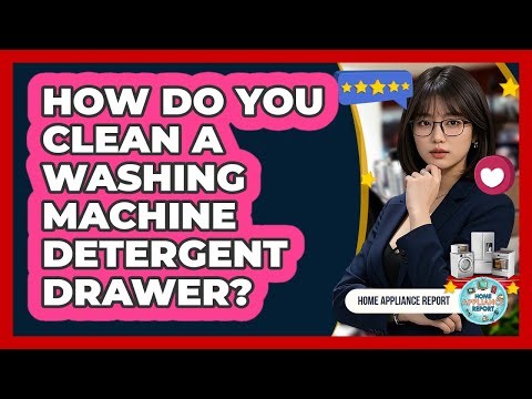 How Do You Clean a Washing Machine Detergent Drawer?
