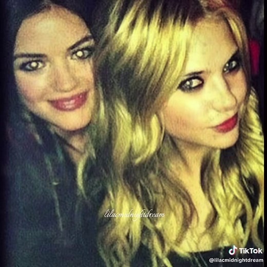 miss this duo #prettylittleliars #ariamontgomery #hannamarin #lucyhale #ashleybenson