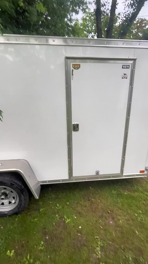 Check out my 6x12 cargo trailer camper conversion! Sitting a little over 70 hours, this build took around 2 weeks to complete. We are excited to hit the road with our new addition soon! #camper #trailer #campertrailer #conversion #camping #glamping #6x12 #custom #custombuild #discrete #discretecamping