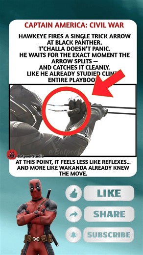 Black Panther Predicted Hawkeye’s Trick Arrow | Captain America: Civil War