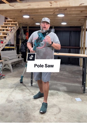 Spring Yard Work Essentials: Pole Saw and Mini Chainsaw Combo