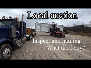 Local end of the year auction inspect and haul. What did I buy ‪@donsmockauctioncompanyinc.7941‬