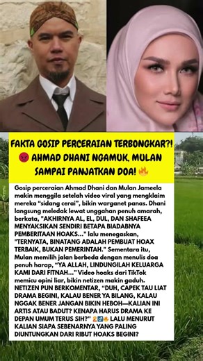 Dhani ngamuk besar bongkar penyebar hoaks keluarga #shorts