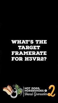 What's The Target Framerate In H3VR2? #h3vr2 #vr #gaming #h3vr