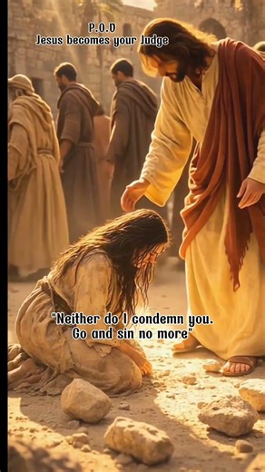Mercy over condemnation. Jesus and the Woman Caught in Adultery | “Go and sin no more #god #Jesus