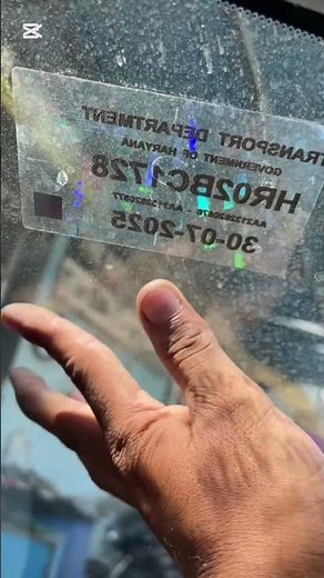 How to apply this sticker on wind shield 👨‍🏫