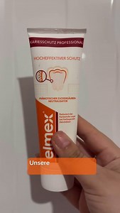 Entdecke die Kraft eines gesunden Lächelns mit der elmex® Kariesschutz Professional Zahnpasta! ✨ Mit Kariesschutz-Technologie ermöglicht sie die Remineralisierung des Zahnschmelzes und bekämpft kariesverursachende Bakterien🦷 Integriere die elmex® Kariesschutz Professional Zahnpasta in deine tägliche Routine und spüre den Unterschied selbst! #elmexgermany #elmexdeutschland #mundpflege #zahngesundheit #zahnpflege #gesundezähne #kariesschutz | elmex