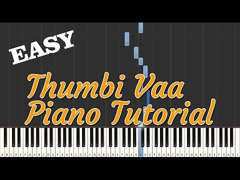 Thumbi Vaa Piano Tutorial | Malayalam Song | EASY