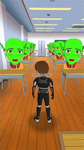 SAKURA SCHOOL SIMULATOR 🤯🤯 #sakuraschoolsimulator #shortsviral #youtubeshorts #music #sss #viral