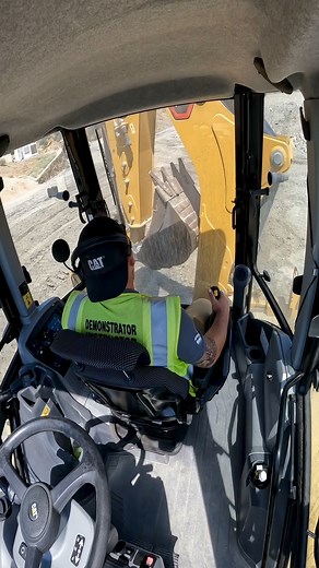 201K views · 3.8K reactions | Step into the cab of the Cat 432 Backhoe Loader with Frank. With electrohydraulic seat-mounted controls, intuitive display screens, and a smooth powershift transmission, the 432 is built for flexibility, comfort and control, no matter your position. Want to learn more about Caterpillar products in our demonstrations?  Get in contact with your local Cat dealer. | Cat Construction | Facebook