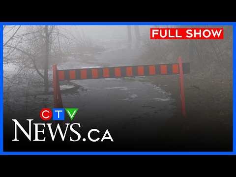 Several roads closed in the region due to flooding | CTV News Barrie at Six for April 14, 2026